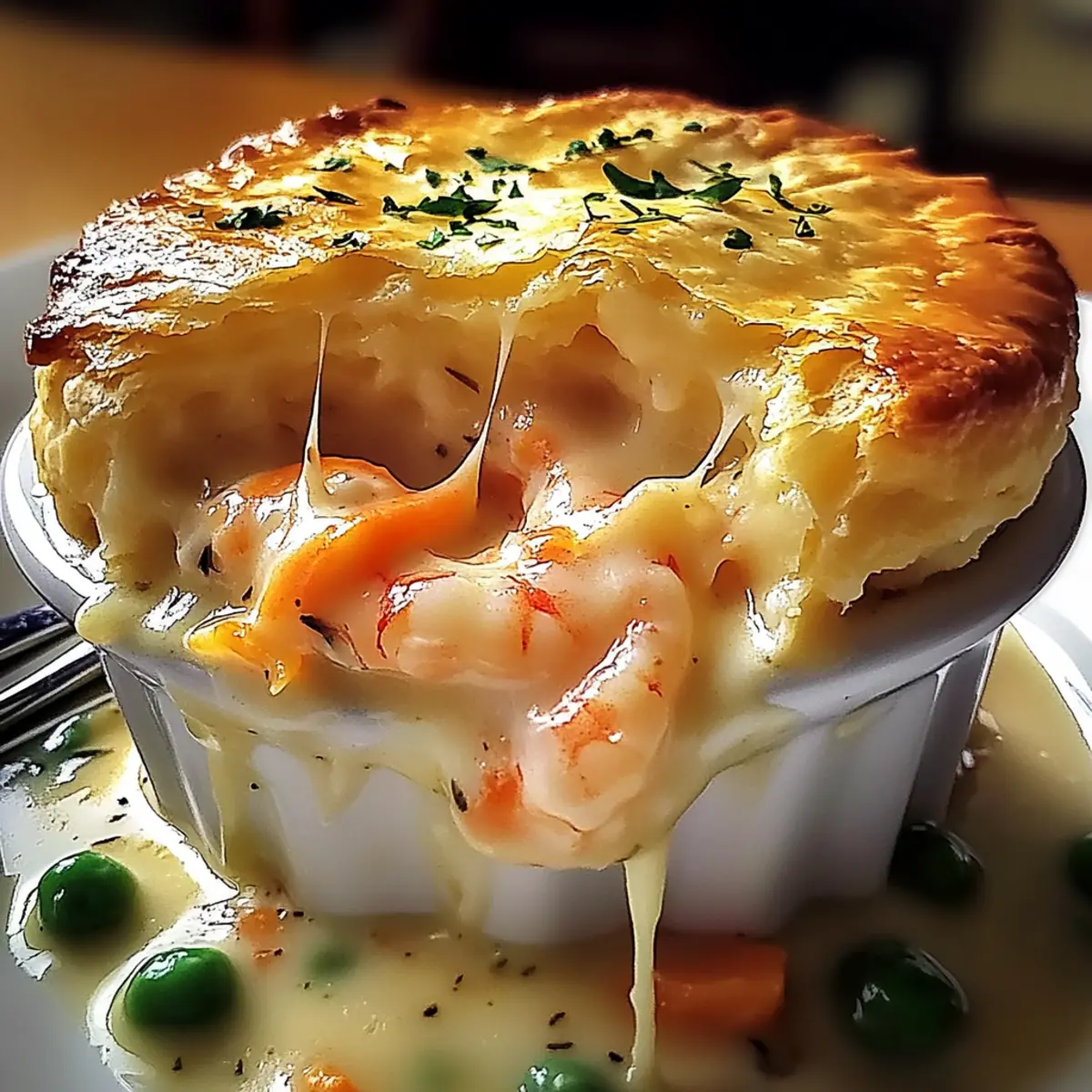 Cheddar Bay Biscuit Seafood Pot Pie: Comfort in Every Bite