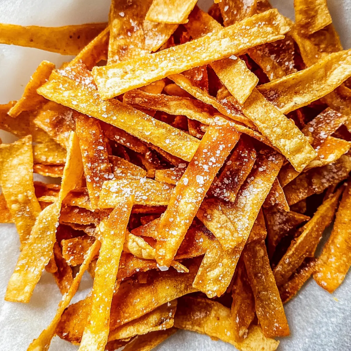 Crispy Homemade Tortilla Strips: Your Perfect Snack Solution