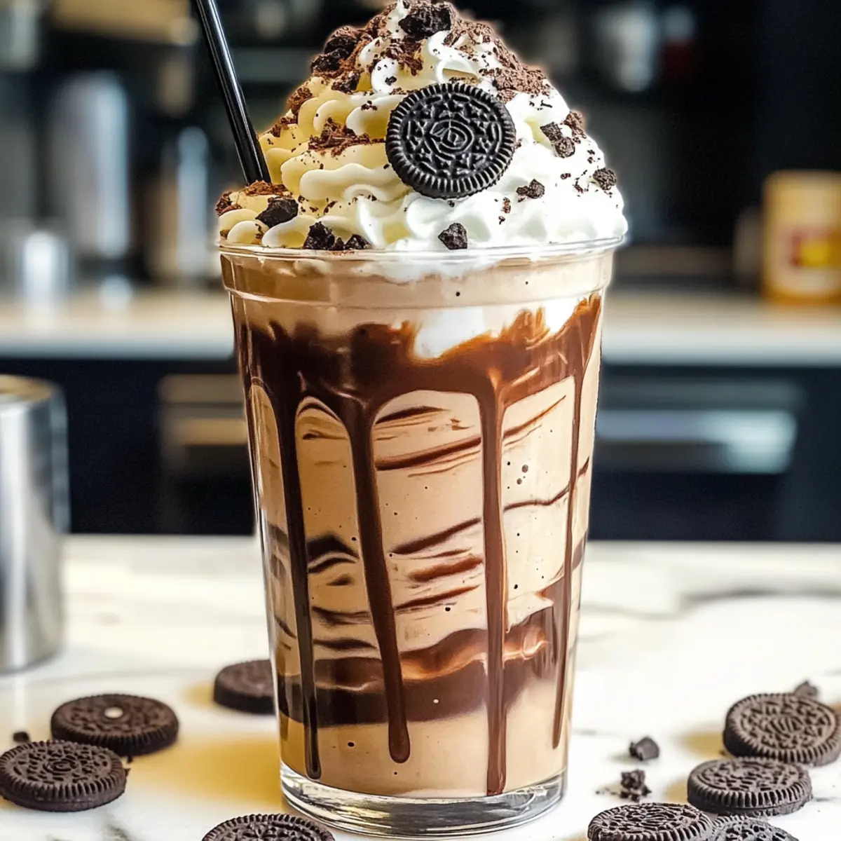 Creamy Cookies & Cream Frappuccino for Your Sweet Escape