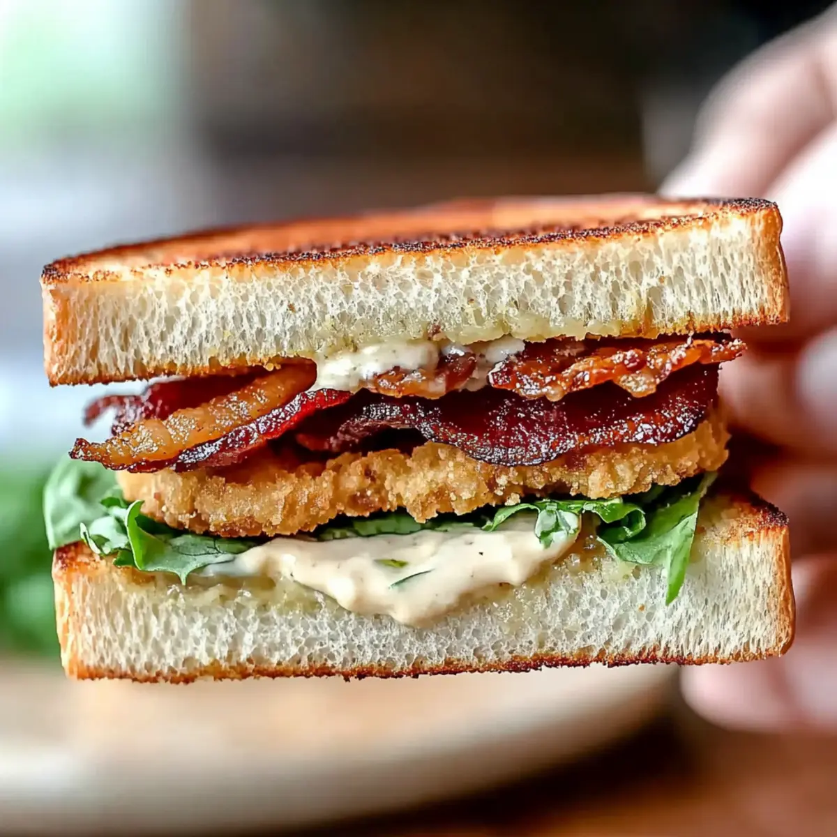Crunchy Fried Green Tomato BLT Sandwich: A Southern Delight