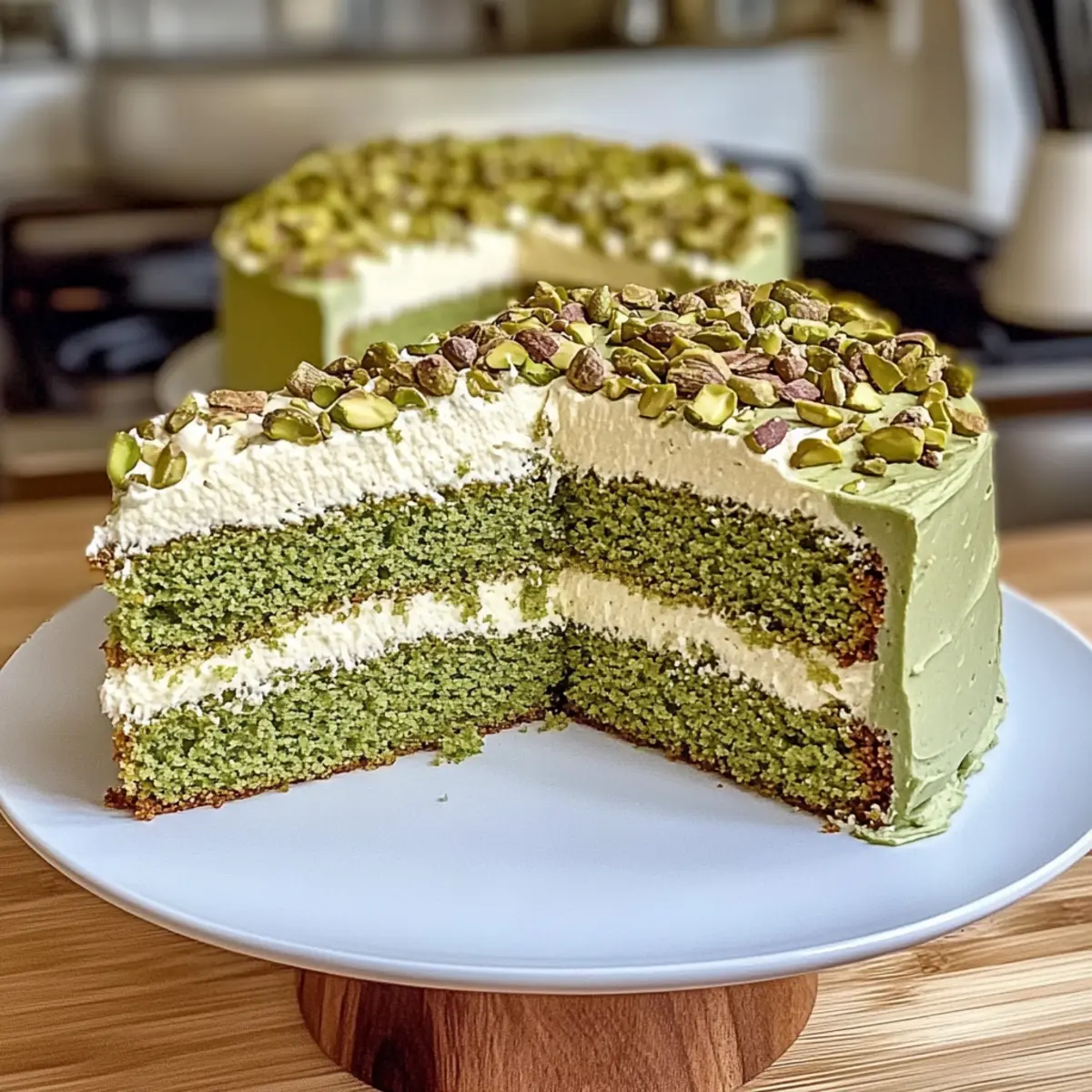 Delicious Glutenfreier Matcha-Pistazienkuchen for Guilt-Free Indulgence