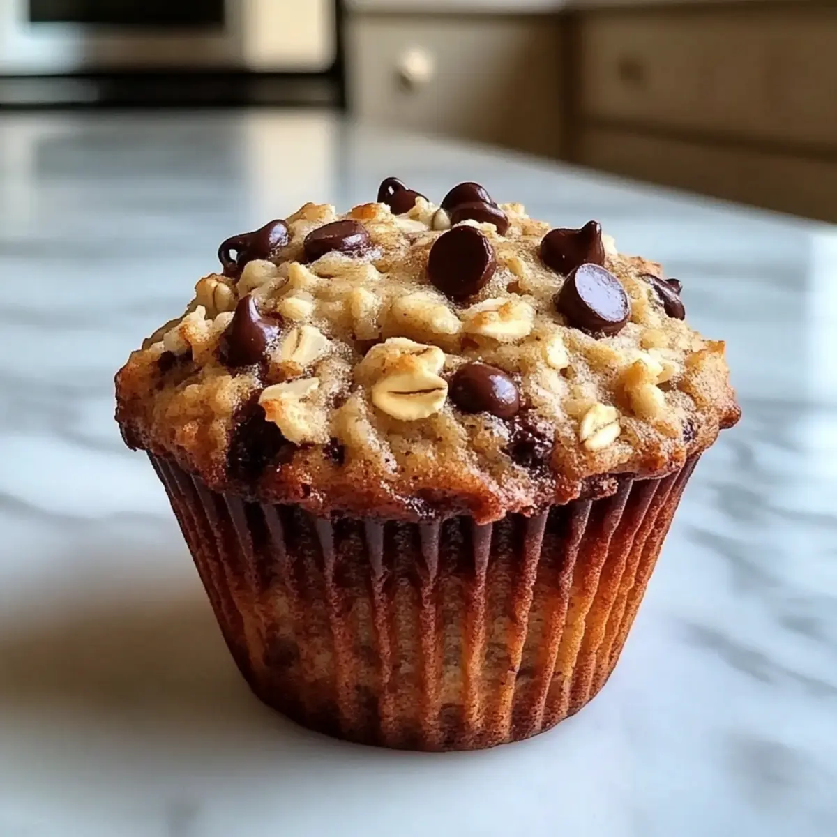 Guilt-Free Oatmeal Chocolate Chip Muffins for Happy Mornings
