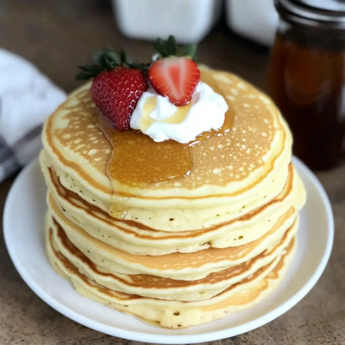 Fluffy Pancakes from Scratch for a Cozy Breakfast Treat