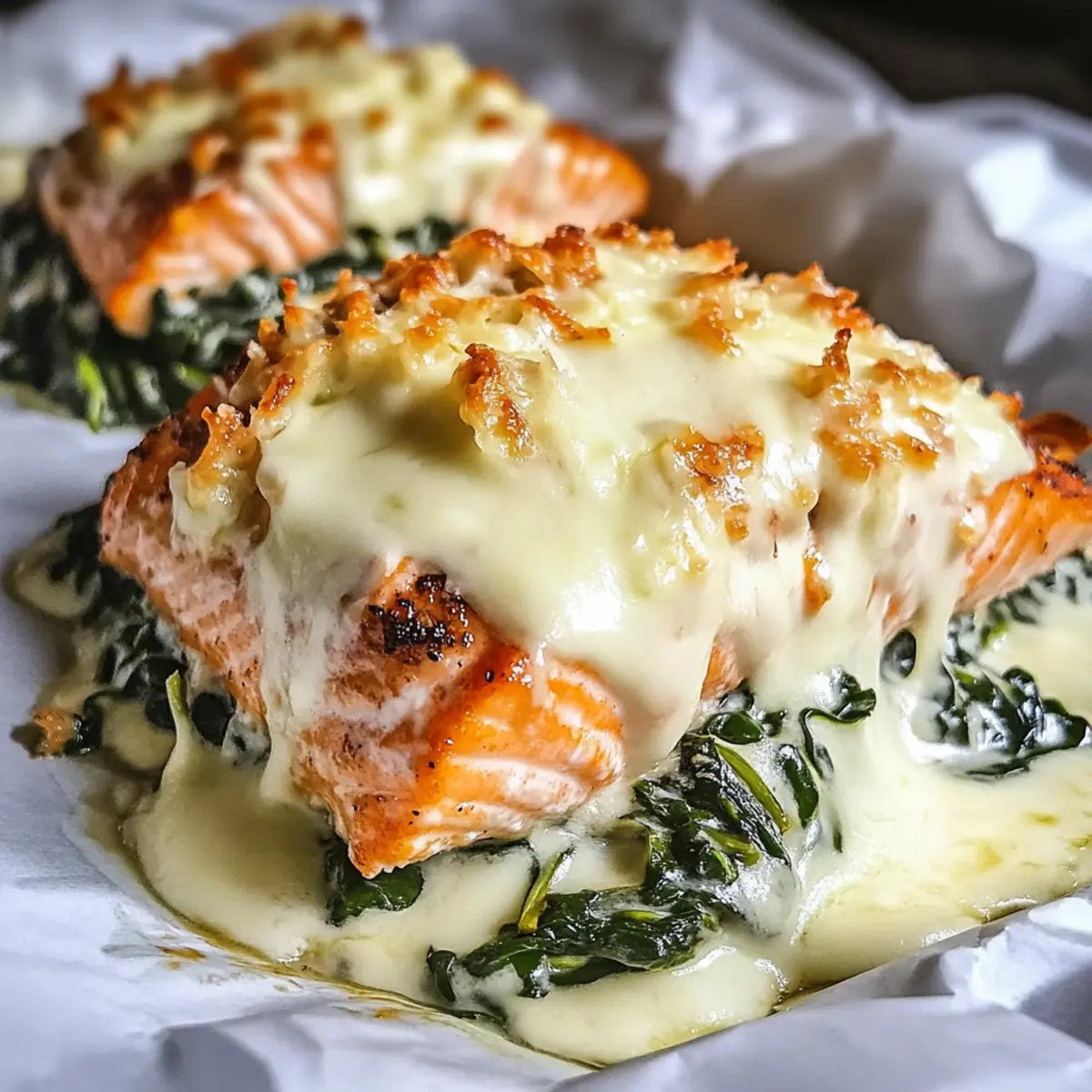 Baked Salmon with Spinach and Mozzarella Bliss for Easy Weeknights