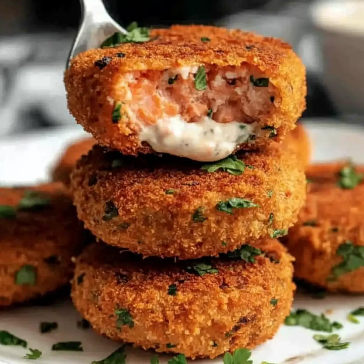 Crispy Salmon Croquettes: Fresh Flavors in Every Bite