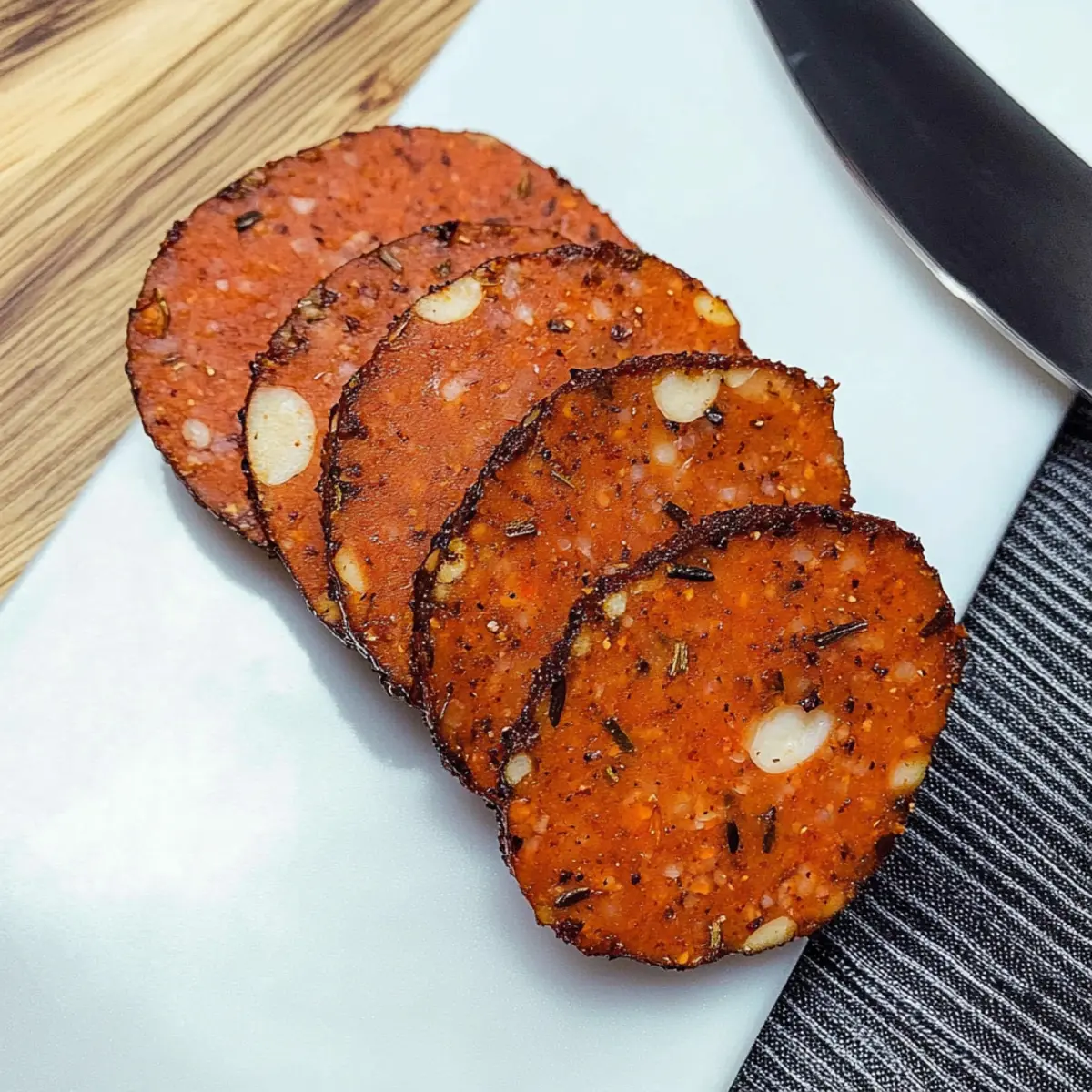 Mouthwatering Vegan Salami That’s Simple to Make at Home