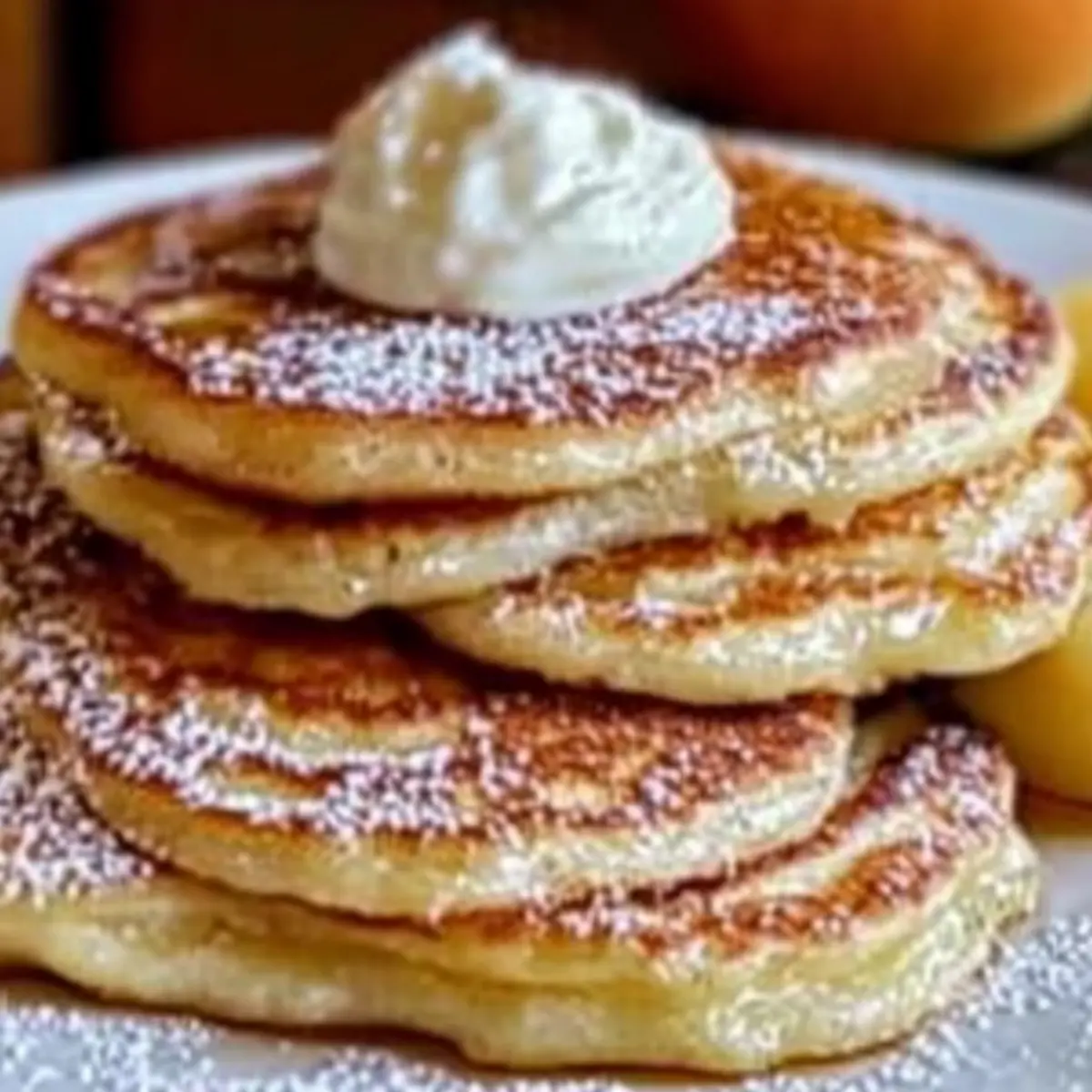 Fluffy Apple Yogurt Pancakes for a Wholesome Breakfast Treat