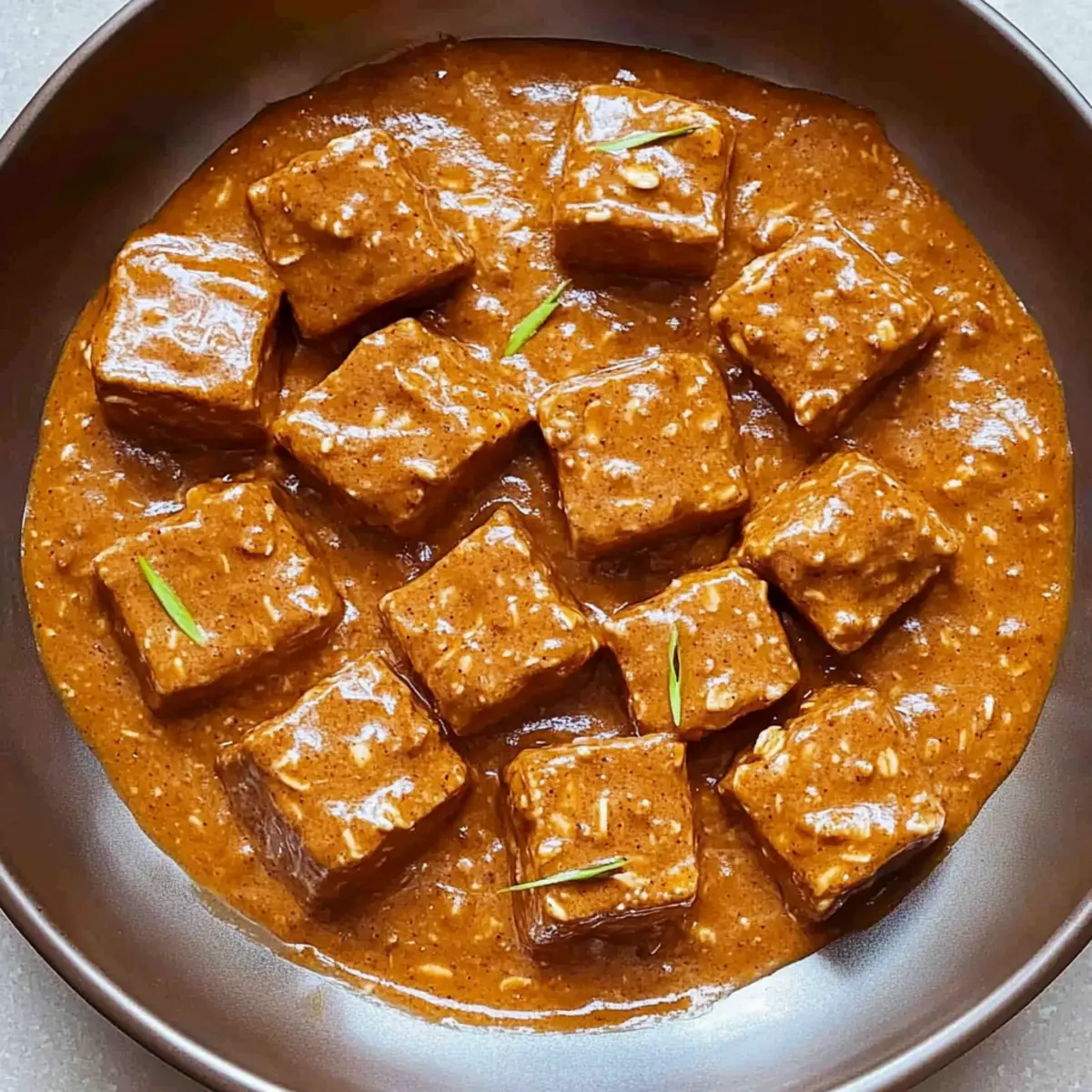 Spicy Tofu with Creamy Coconut Sauce: A Flavor Adventure!