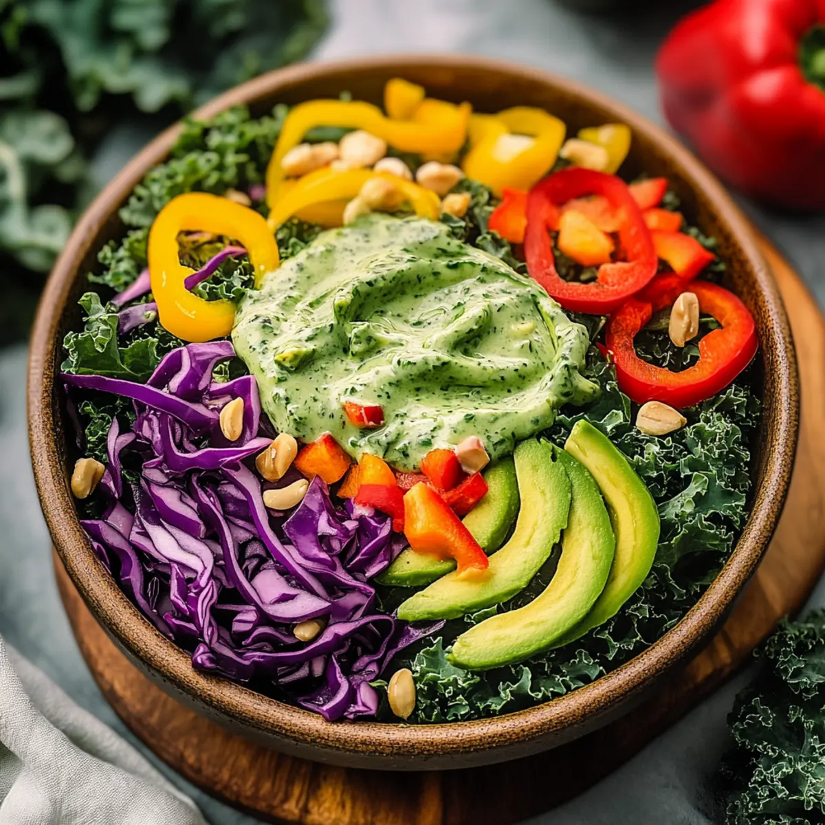 Vibrant Green Goddess Salad Perfect for Any Occasion