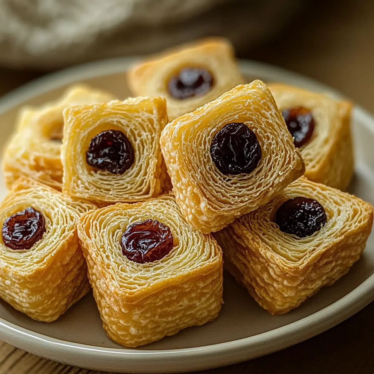 Delicious Wafer Rolls with Raisins: A Crunchy Treat for All