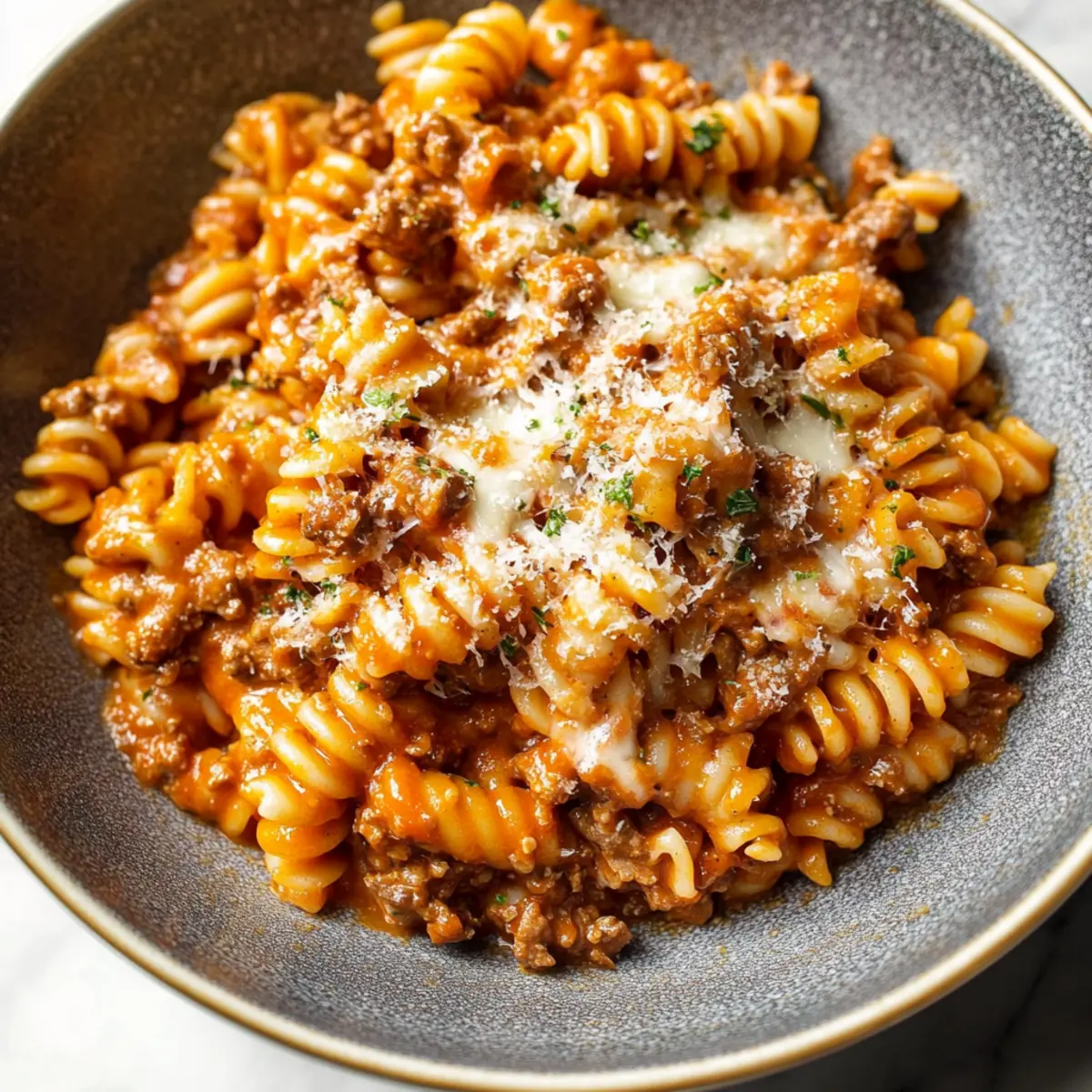 Creamy One Pot Rotini Pasta for Busy Weeknights