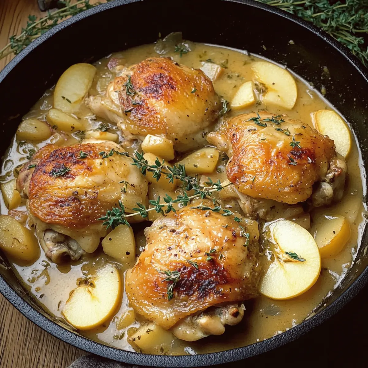Savory French Apple Cider Chicken for Cozy Weeknight Dinners