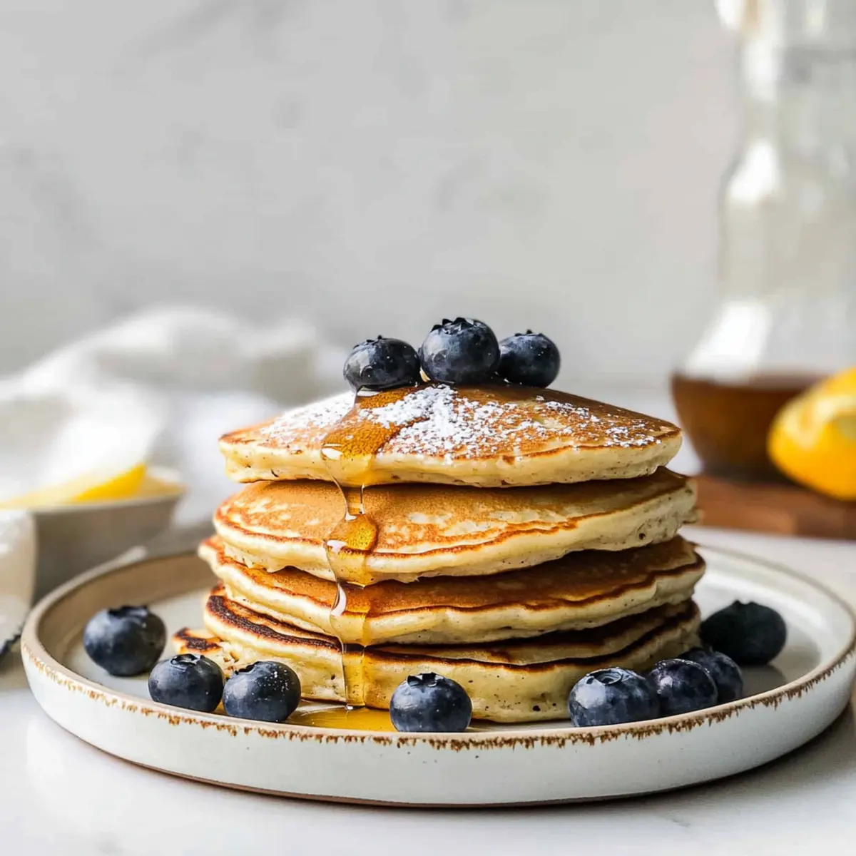 Fluffy Eggless Pancakes: Quick Delight for Breakfast Lovers