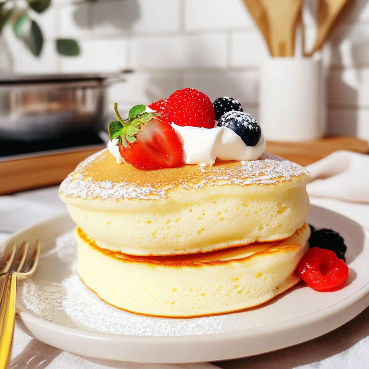 Fluffy Japanese Soufflé Pancakes: Cloud-like Bliss Awaits