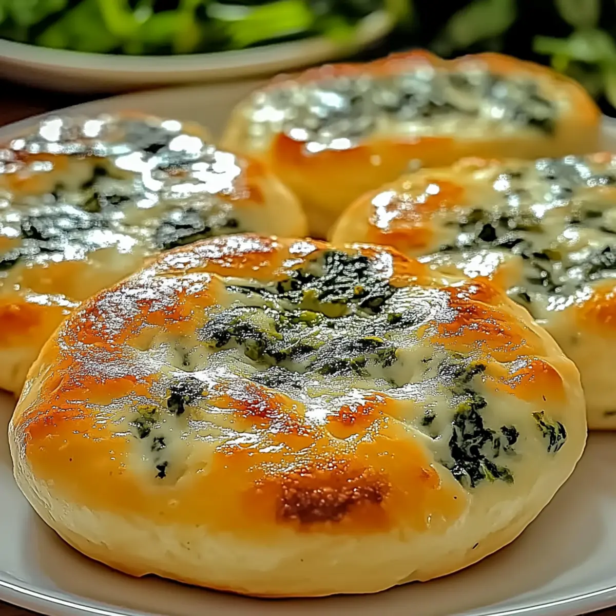Savory Spinach Cottage Cheese Flagels for a Healthy Snack