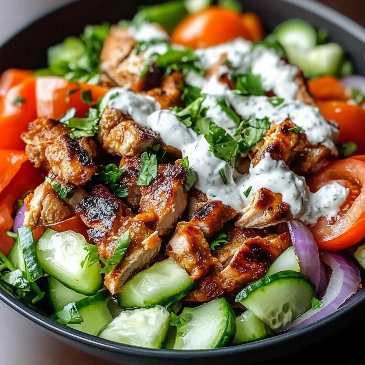 Protein-rich doner bowl: A deliciously healthy meal prep delight