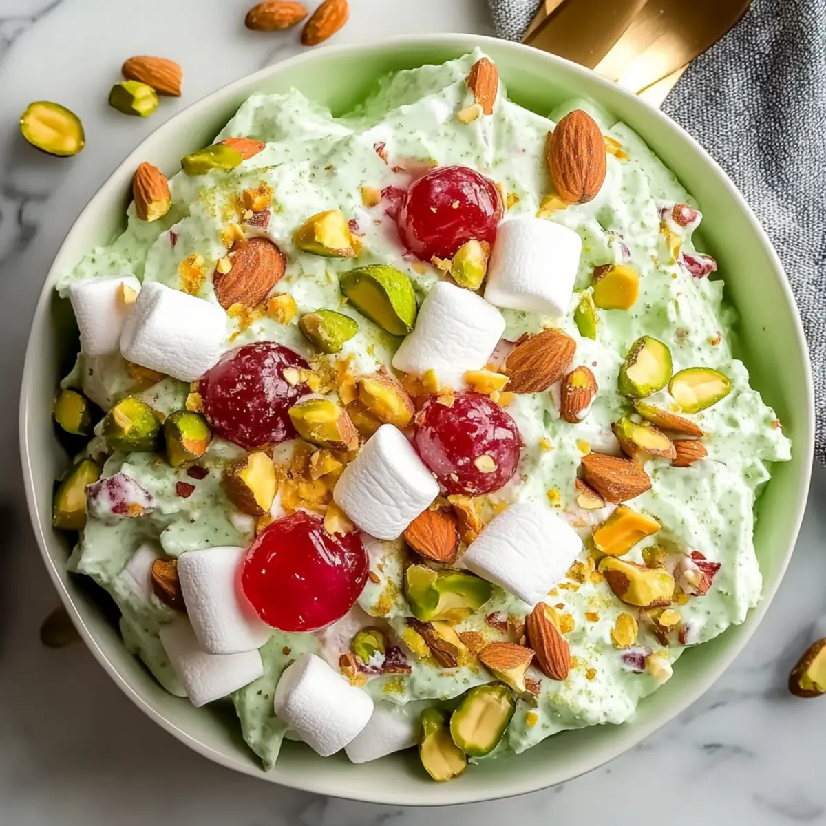 Delightful Fruit Salad with Pistachios for a Refreshing Treat