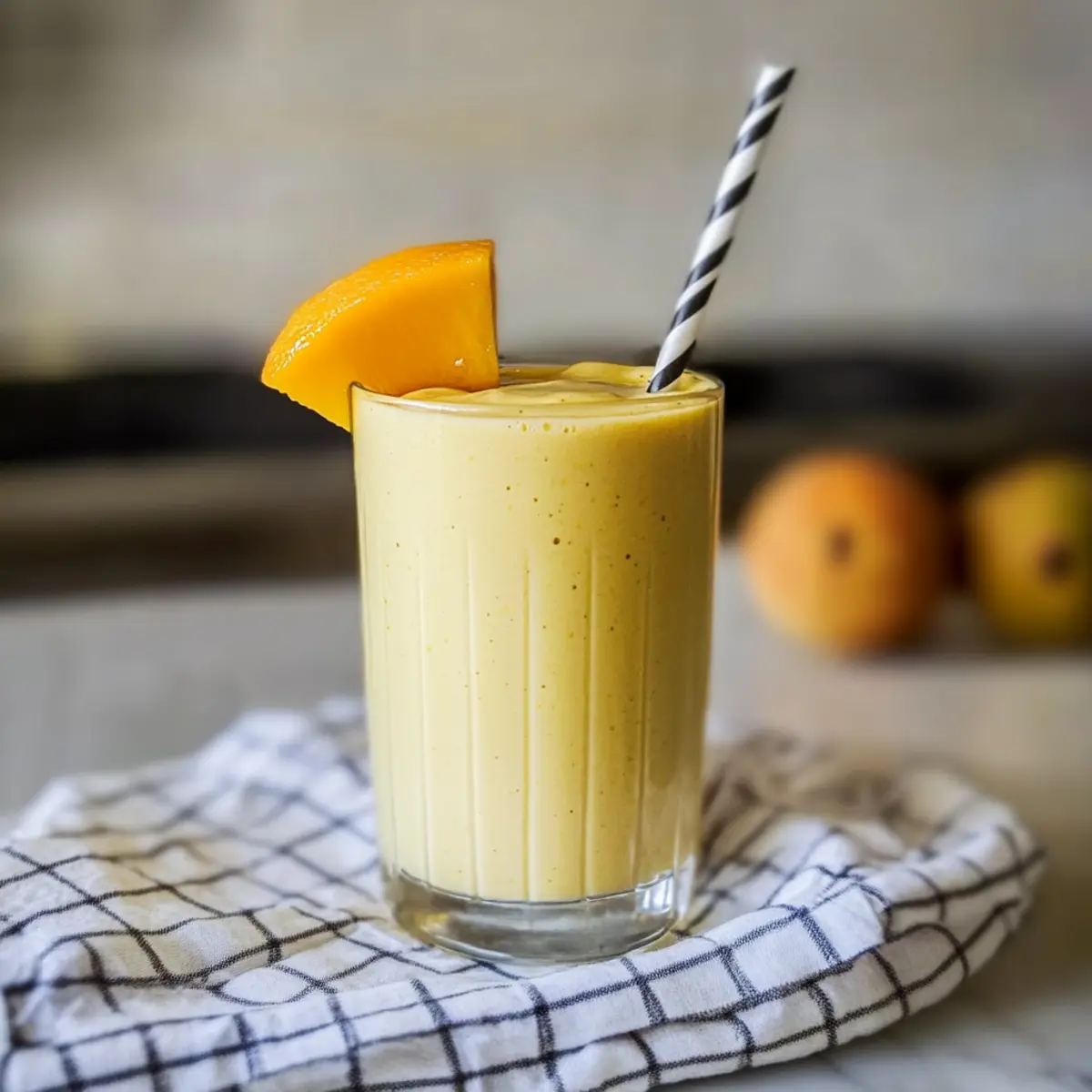 Creamy Mango Orange Smoothie for a Refreshing Boost