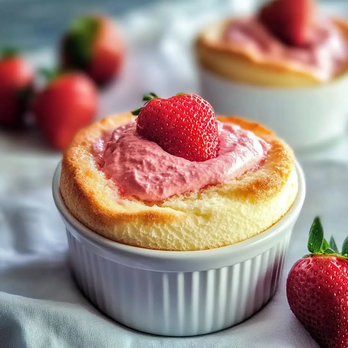 Light and Fluffy Strawberry Soufflé: Melt-in-Your-Mouth Bliss