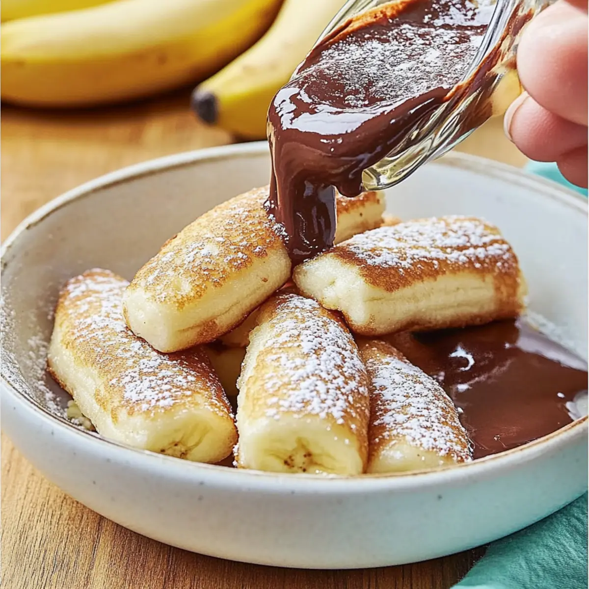 Delicious Banana Pancake Dippers for Fun Breakfast Bliss