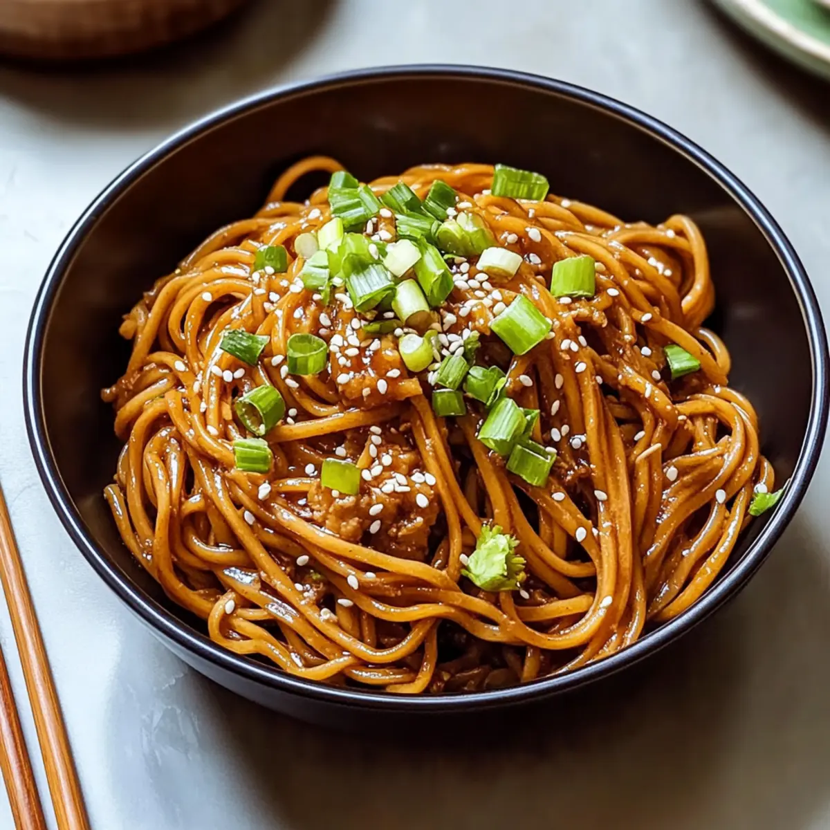 Delicious Hoisin Garlic Noodles Ready in Just 25 Minutes