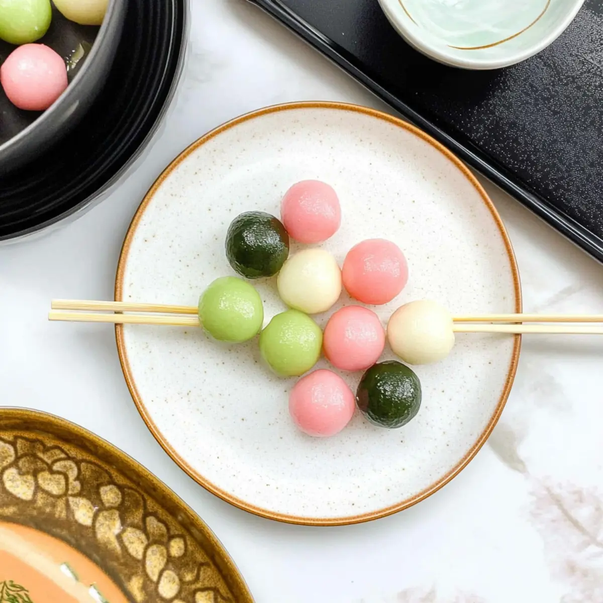 Chewy Hanami Dango: A Colorful Japanese Treat Made Simple