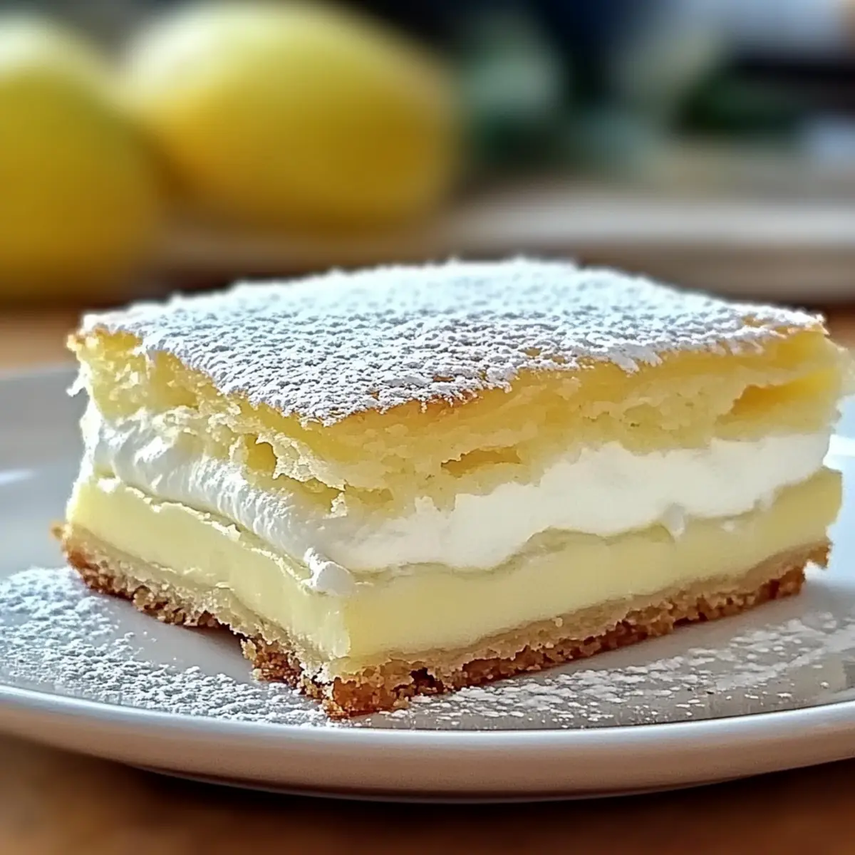 Decadent Vanilla Custard Cream Squares to Savor at Home