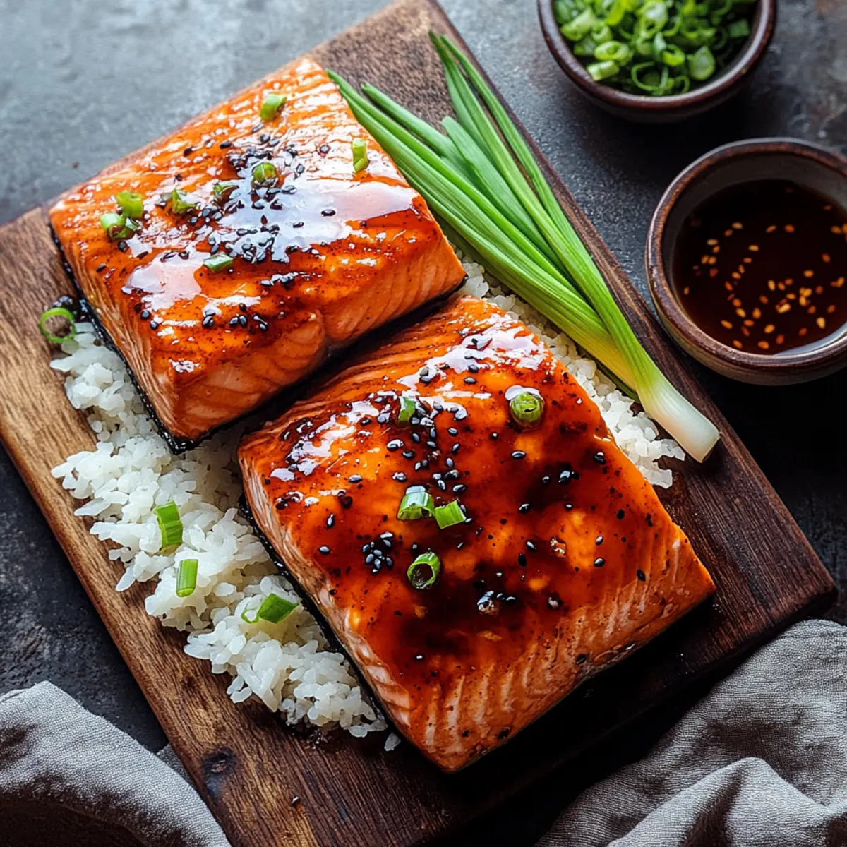 Gochujang Salmon with Sweet & Savory Glaze in 15 Minutes