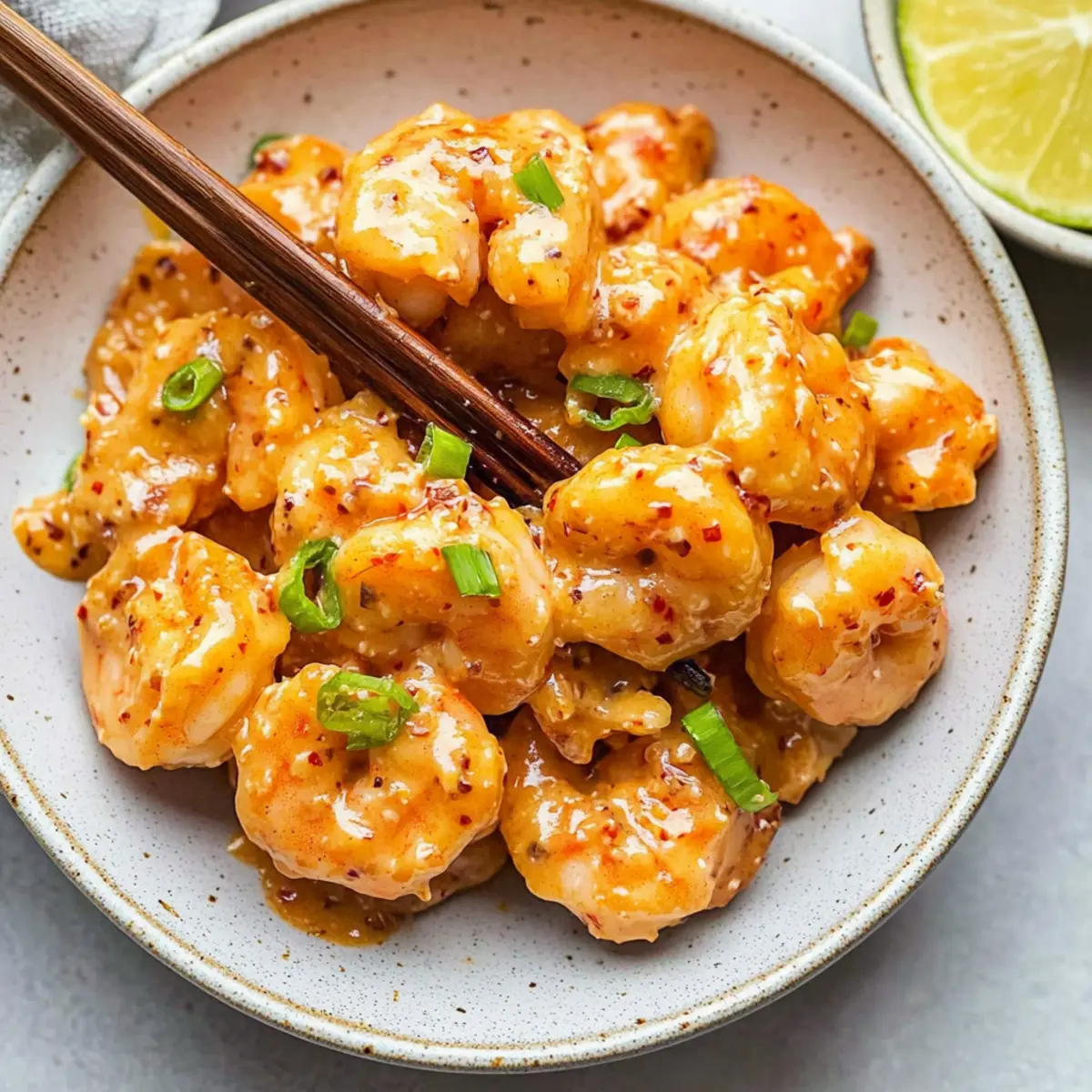 Crispy Air Fryer Bang Bang Shrimp Under 300 Calories