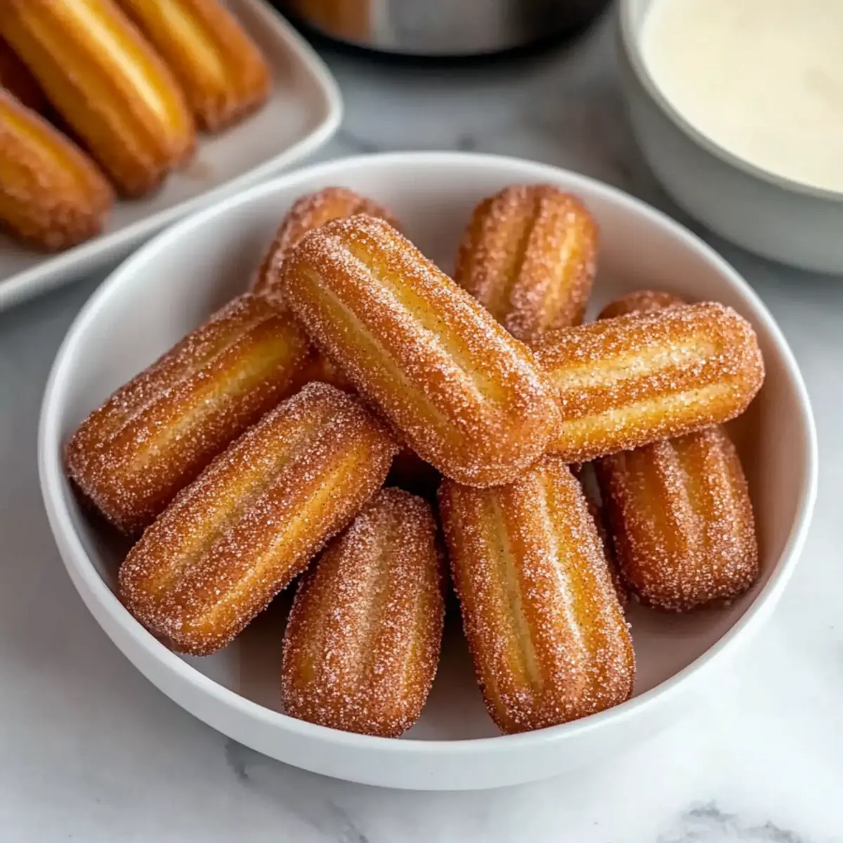 Delicious Baked Churro Bites for a Guilt-Free Treat