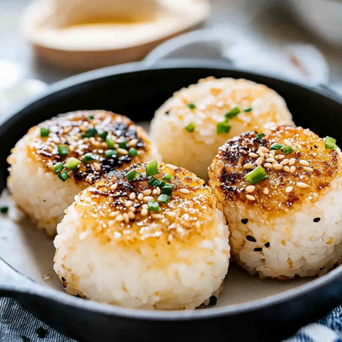 Crispy Yaki Onigiri: Irresistible Grilled Japanese Rice Balls