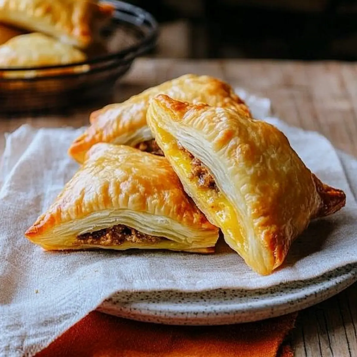 Savory Curry Puffs with Beef for Cozy Snack Nights