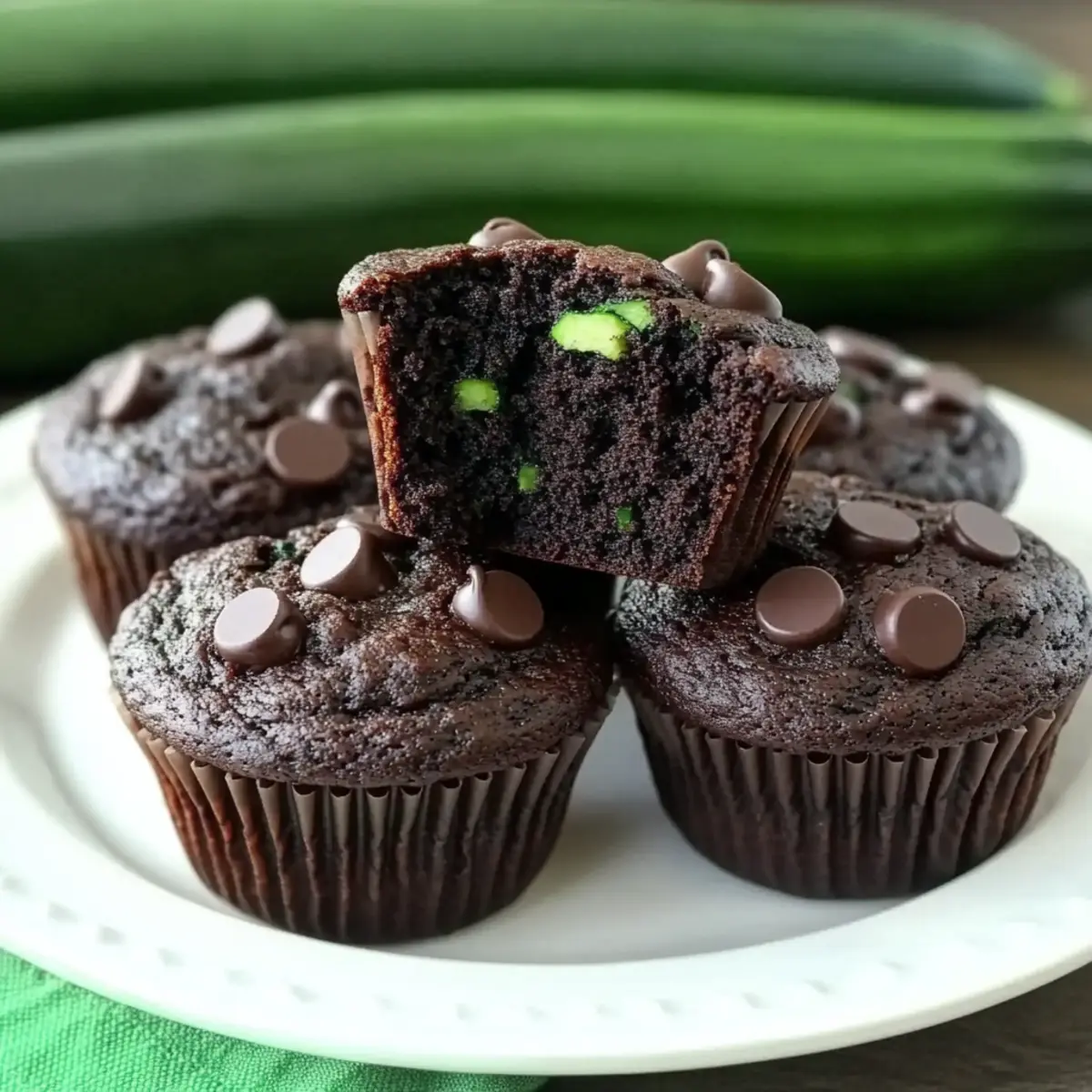 Chocolate Zucchini Muffins: Decadent Treat for Any Time