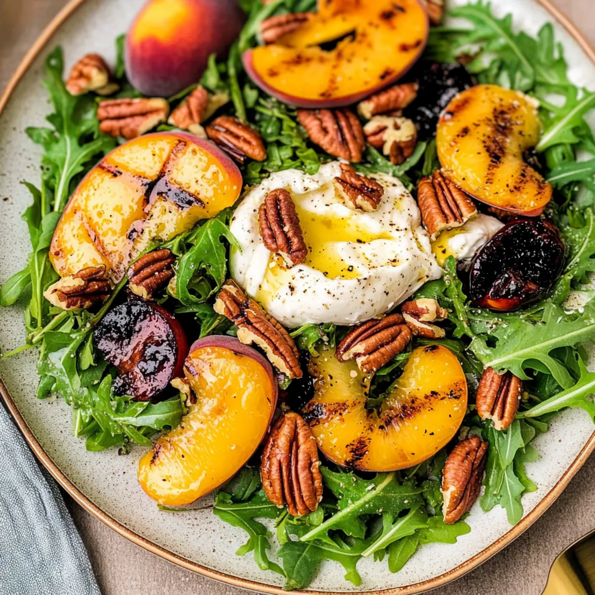 Burrata Peach Salad: A Sweet & Savory Summer Surprise