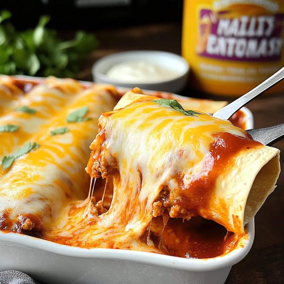 Savory Beef Enchiladas: Easy 5-Ingredient Comfort Food