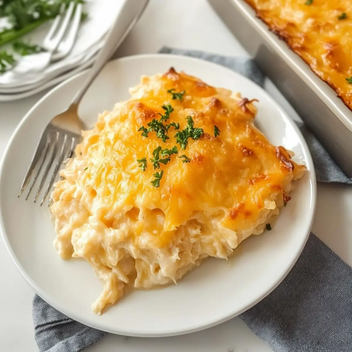 Delicious Copycat Cracker Barrel Hashbrown Casserole Magic