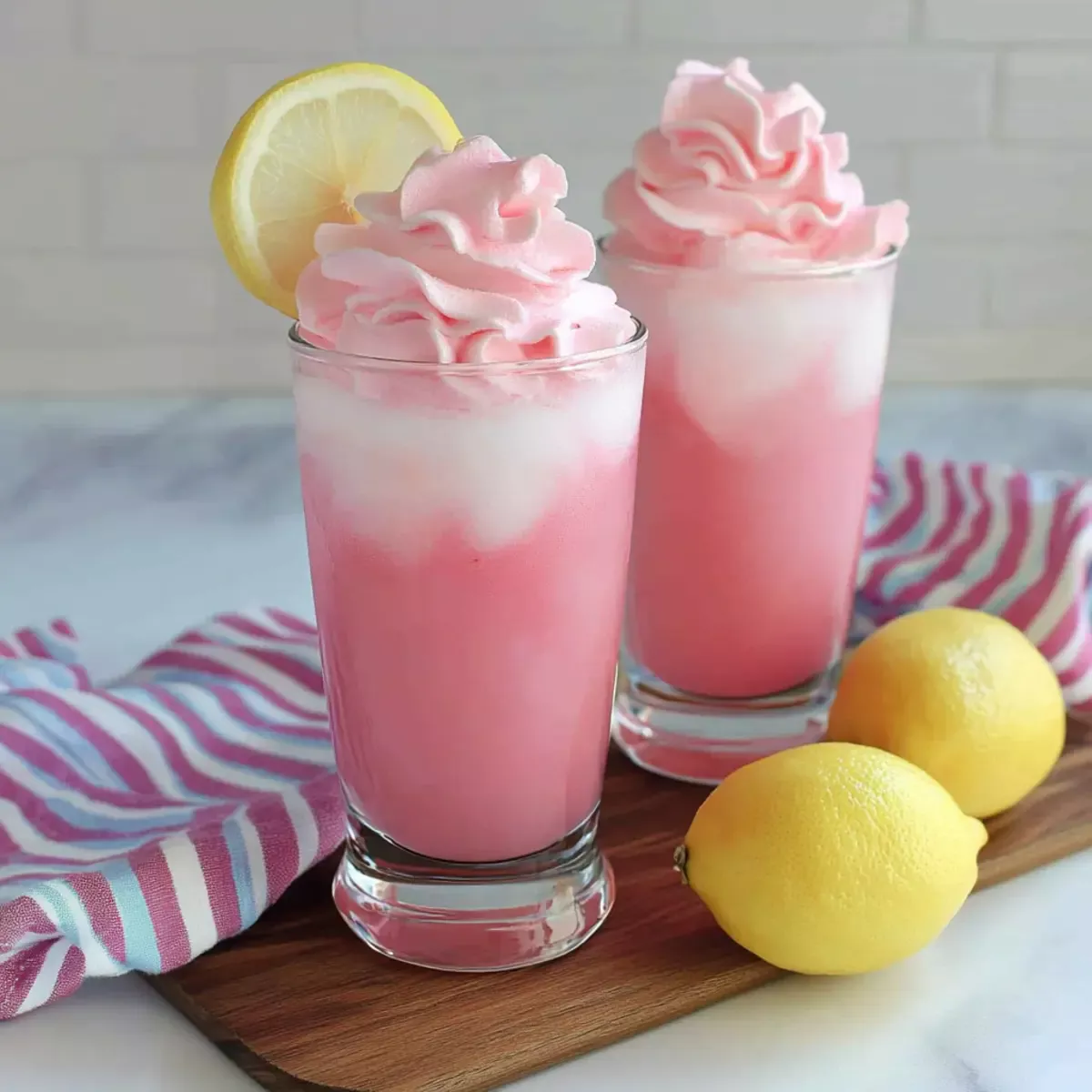 Whipped Pink Lemonade: Refreshing Summer Sip for All Ages