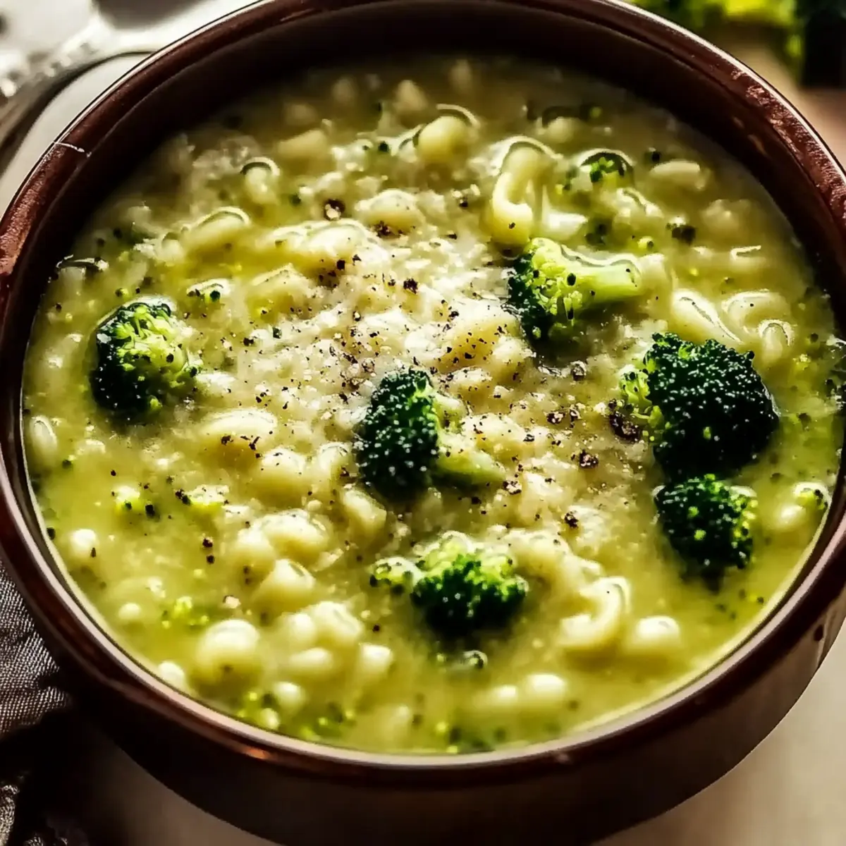 Creamy Garlic Italian Broccoli Soup That Warms Your Soul