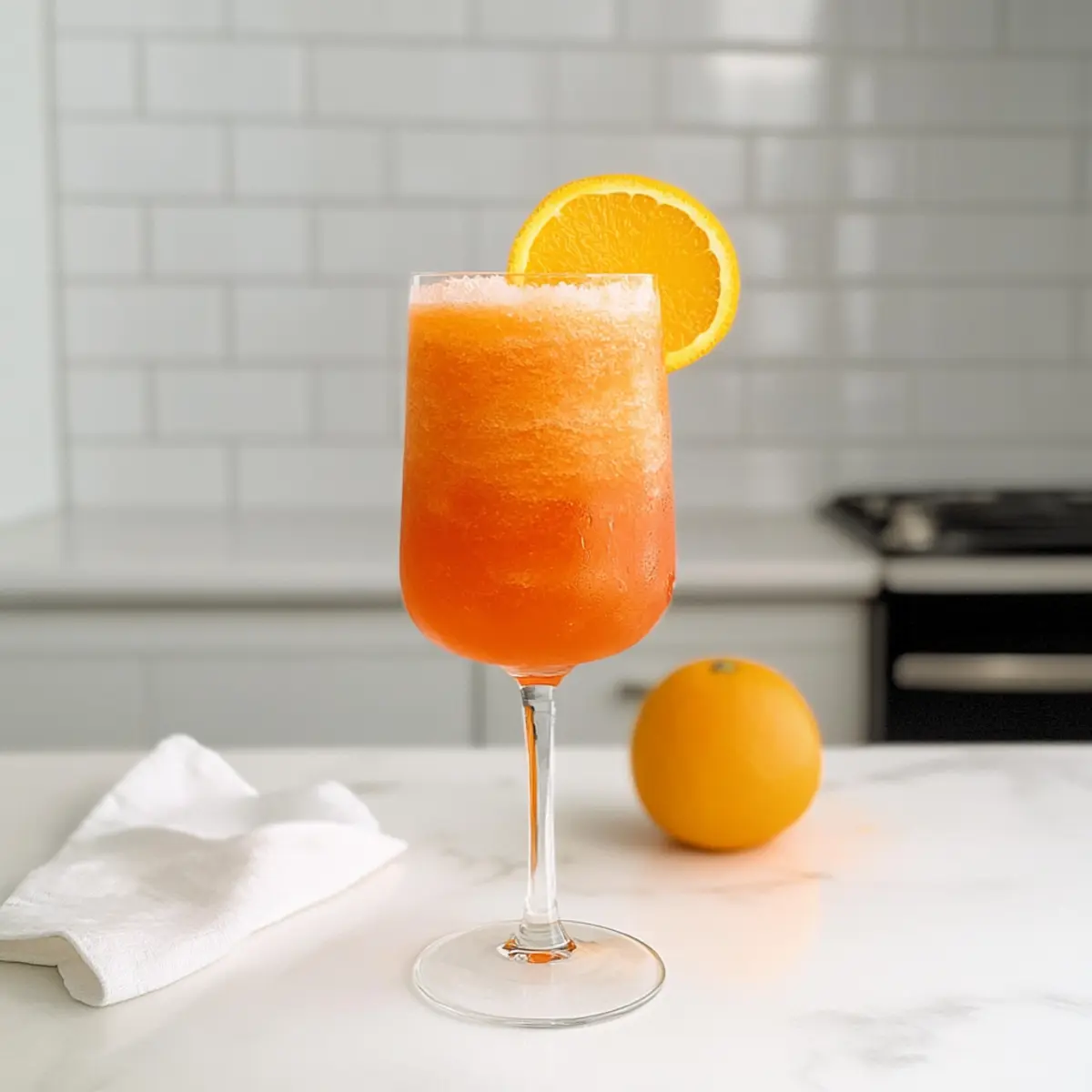 Frozen Aperol Spritz Cocktail: Chill Out with This Icy Treat
