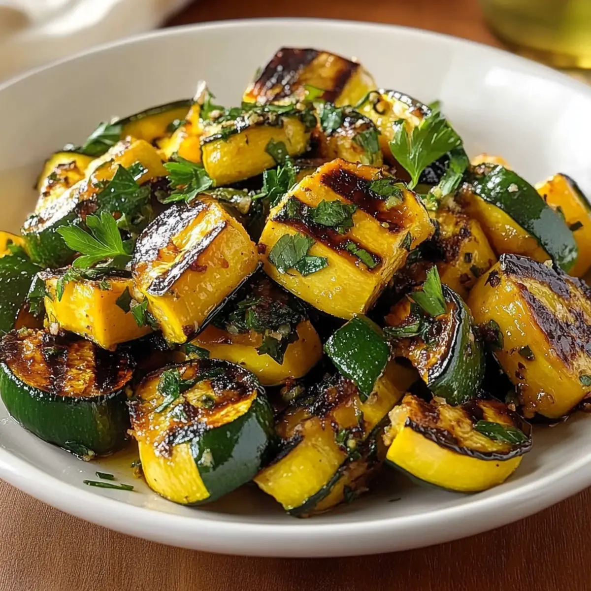 Charred Summer Squash and Zucchini: A Flavorful Grilling Adventure