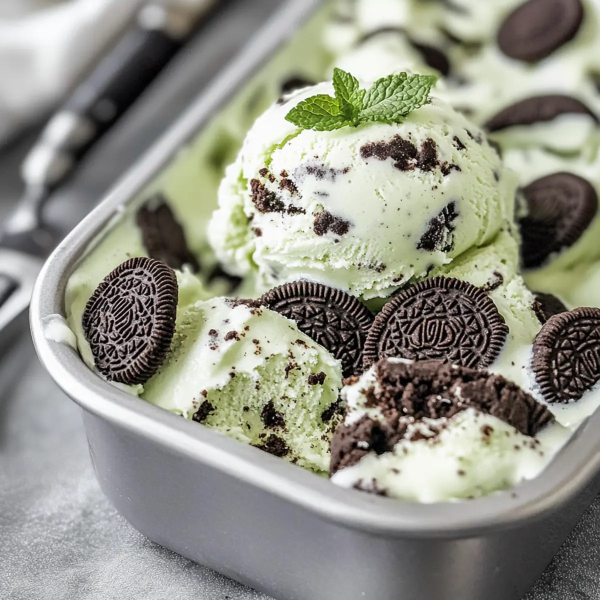 Creamy Mint Cookies and Cream Ice Cream You Can Make at Home