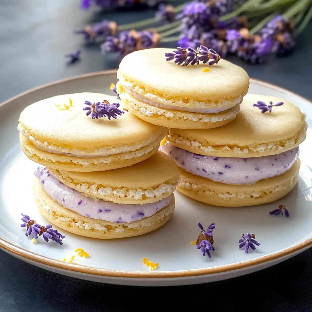 Lemon Lavender Sandwich Cookies for an Aromatic Treat