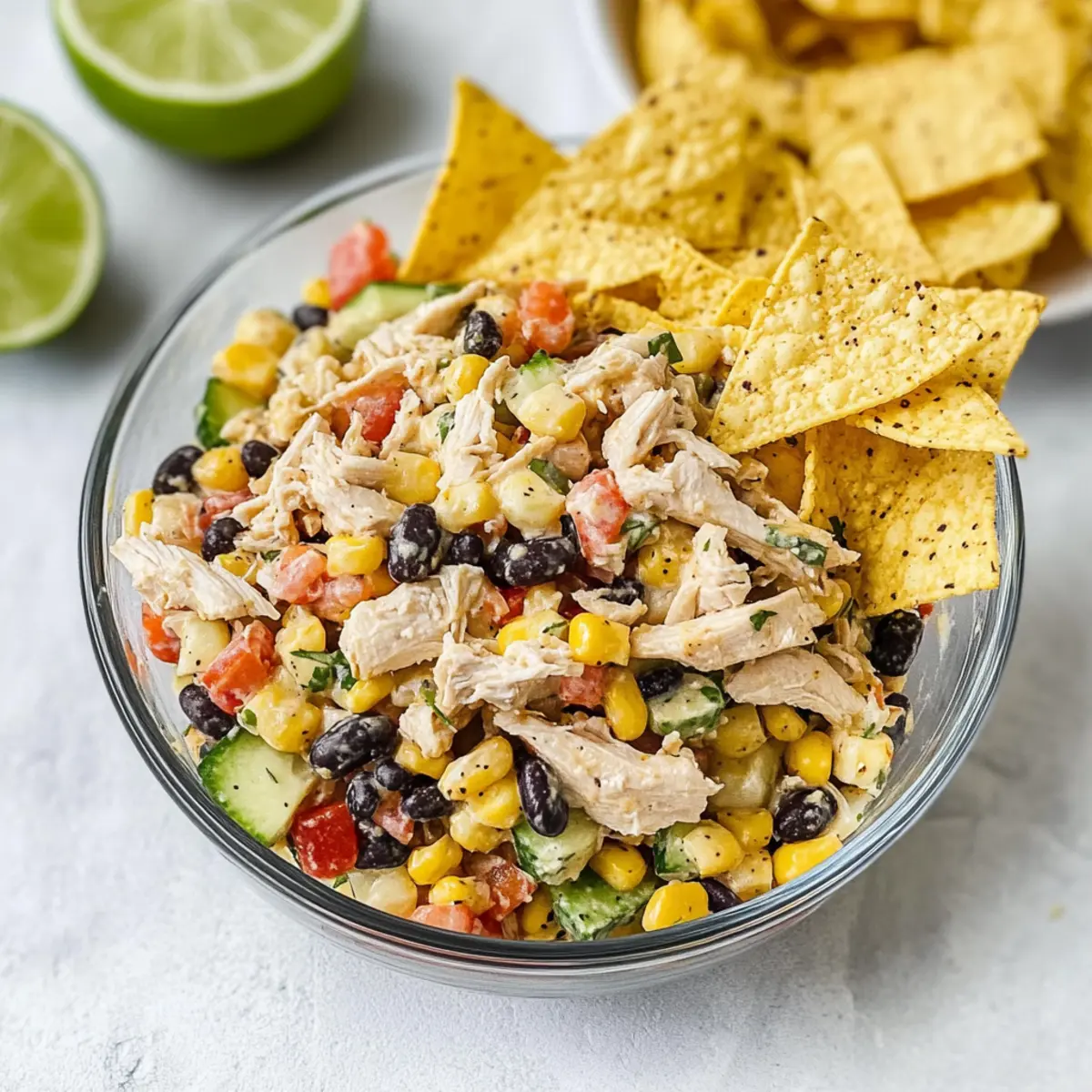Bold and Flavorful Southwest Chicken Salad for Meal Prep