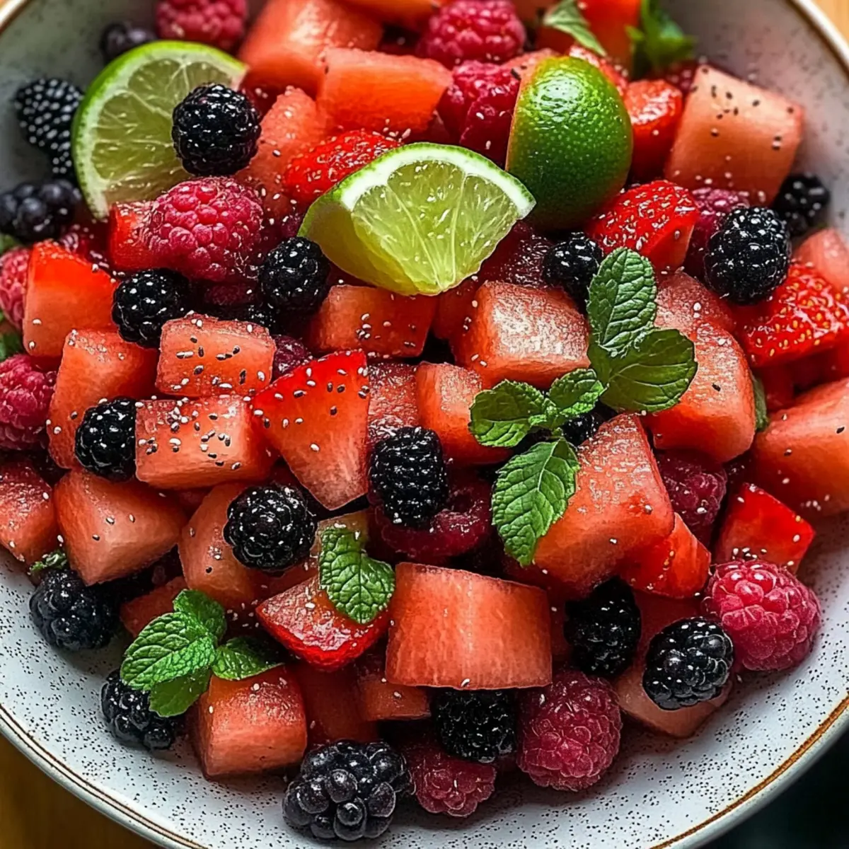 Refreshing Watermelon Salad Recipe for a Cool Summer Treat
