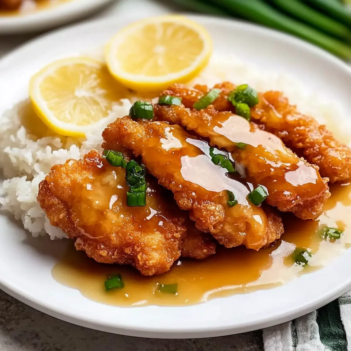 Crispy Chinese Lemon Chicken That's a Total Game Changer