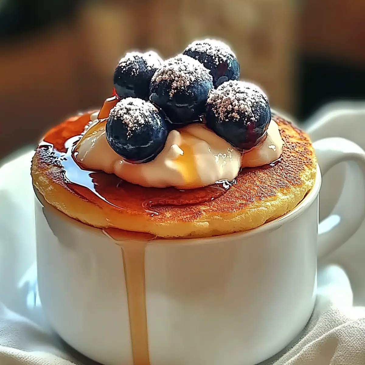 Pancake in a Mug: Fluffy Fun in Just 2 Minutes!