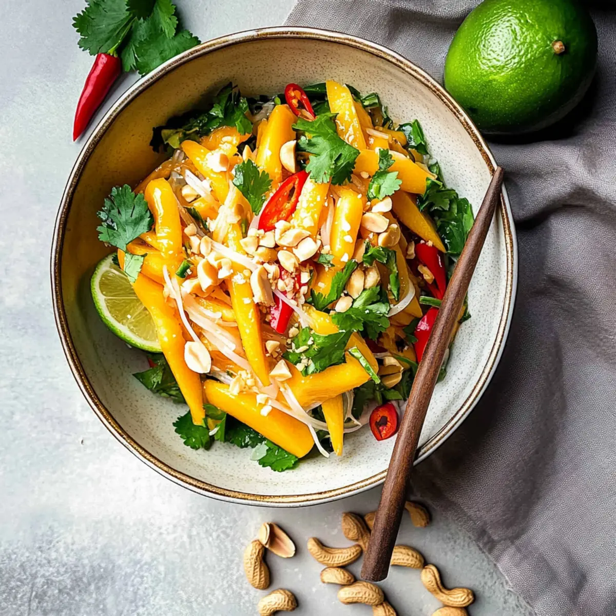 Spicy Thai Green Mango Salad: A Zesty Summer Must-Try