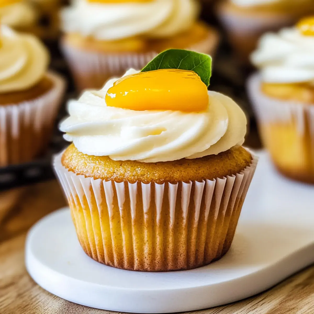 Mango Cupcakes That Taste Like Tropical Paradise