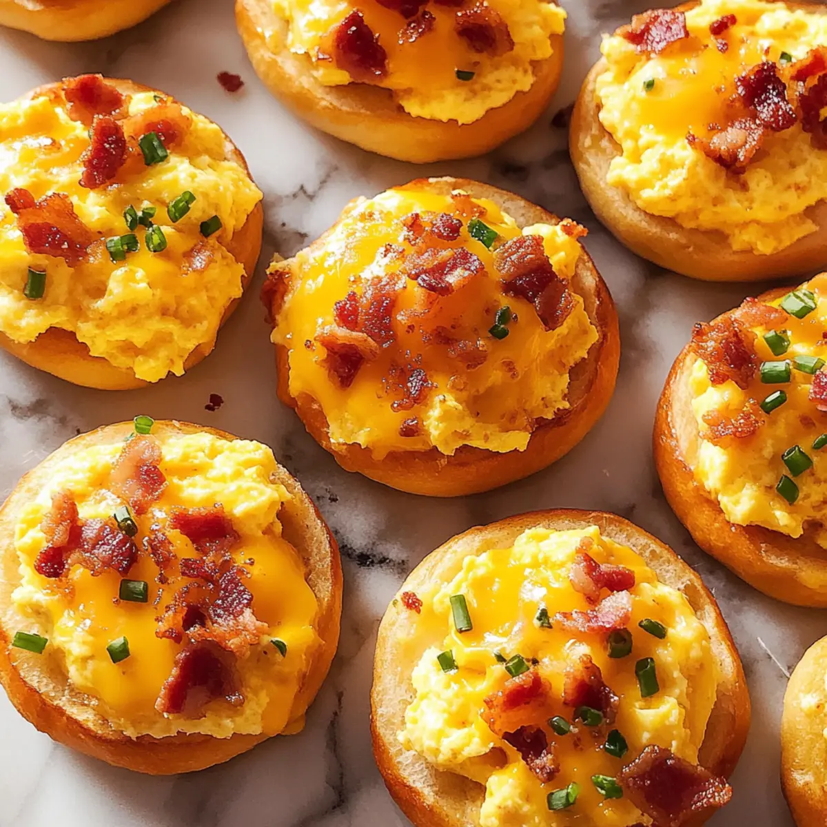 Savory Breakfast Bagel Bites That Brighten Your Mornings