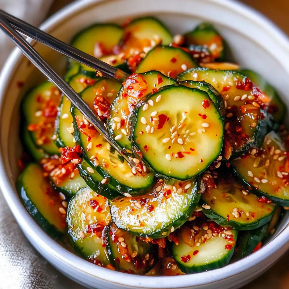 Korean Cucumber Salad: Refreshing Quick Fix for Spicy Cravings